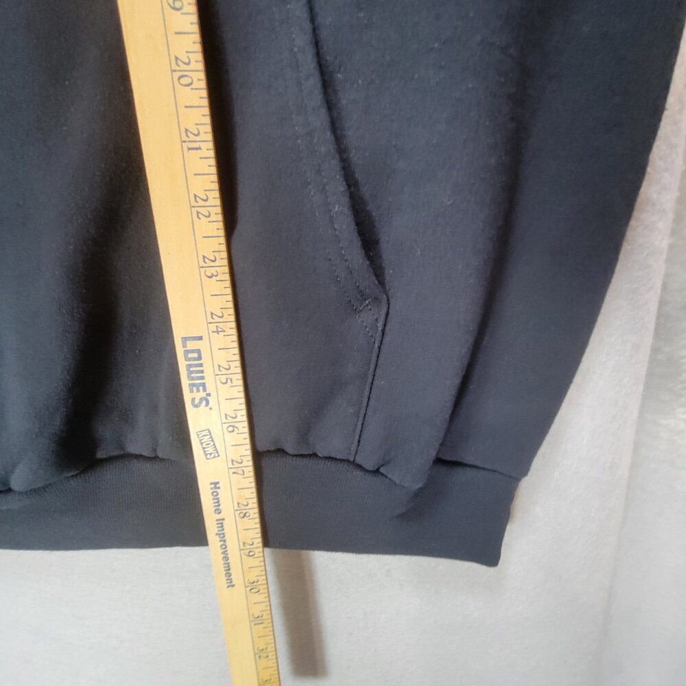 Hanes Pittsburgh Penguins‎ NHL Hoodie Sz 2XL Black Hooded Sweatshirt Hockey Fan - Picture 9 of 11